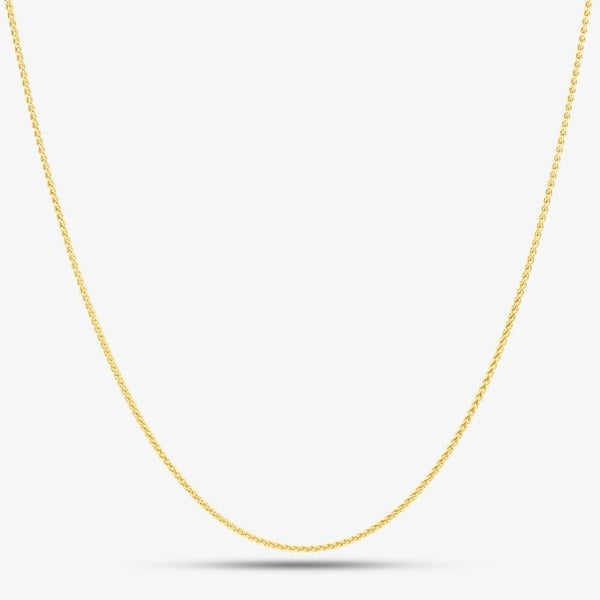 T. H. Baker 9ct Gold Mini Spiga Chain 1.10.5004