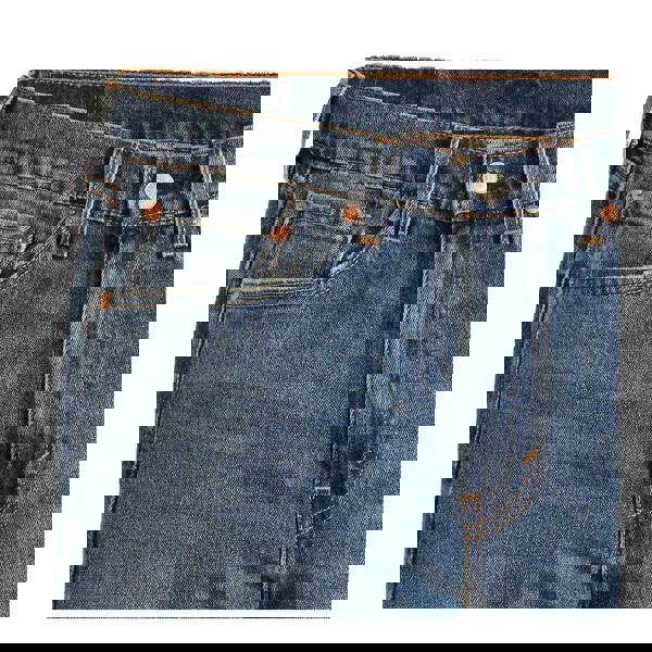 Levis Mens 505 Straight Leg Regular Jeans - Blue - 