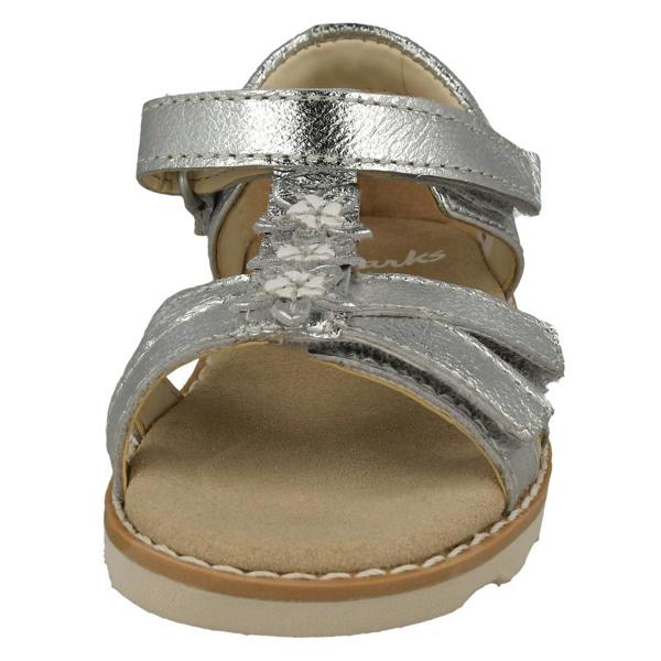 Clarks Girls Clarks Casual Sandals Crown Flower