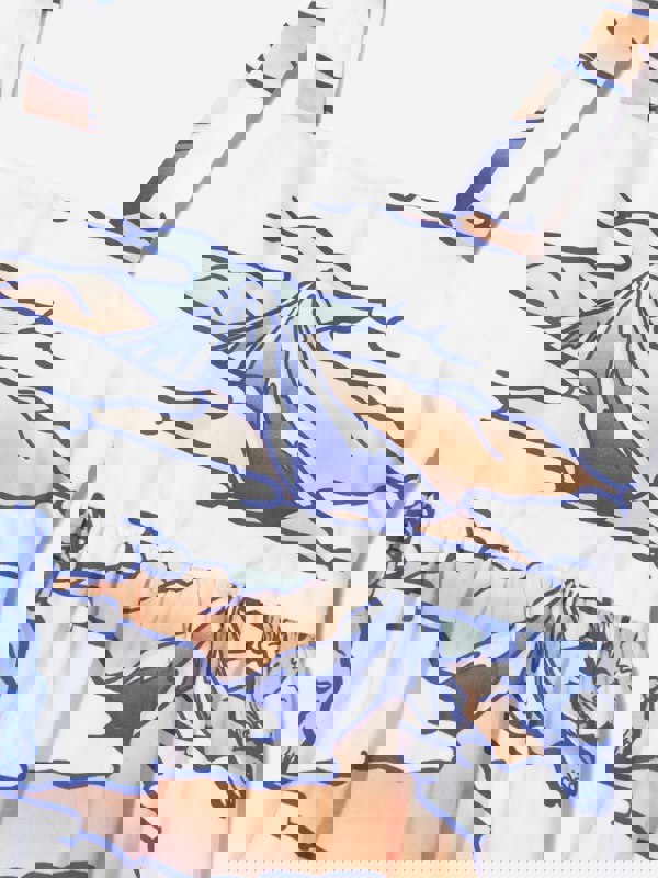 KENZO KIDS KENZO Girls Strappy Tigers Dress in White