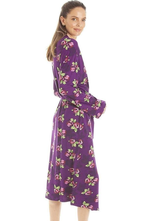 Womens Floral Print Spandex Knee Length Wraps
