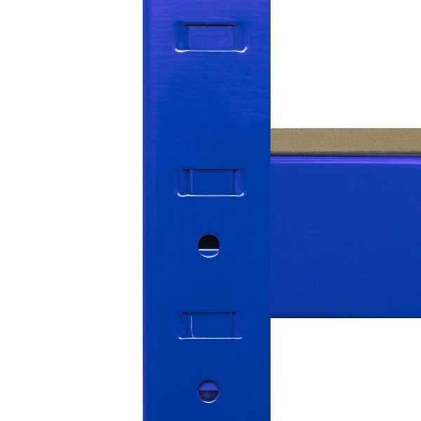 Monster Racking T-Rax 10 x Extra Wide Storage Shelves - Blue (160cm W, 60cm D)