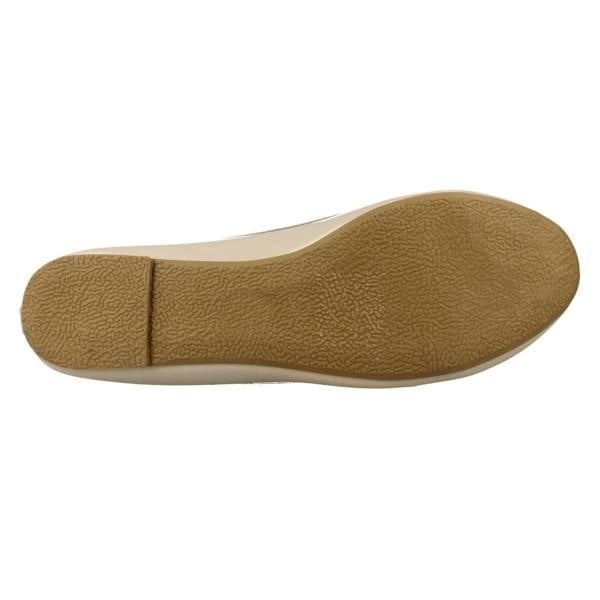 Spot On Ladies Spot On Patent Ballerina Shoes