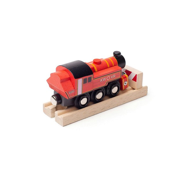 Bigjigs Rail Ivatt Engine - Red