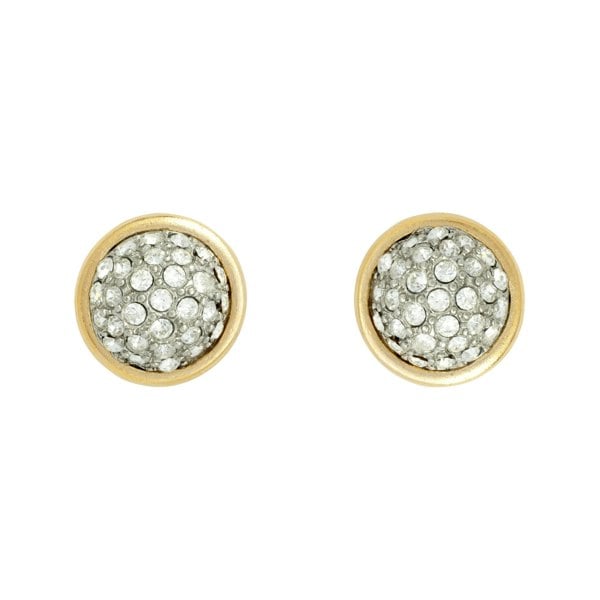 Gold Trip Vintage Jewel Stud Earrings