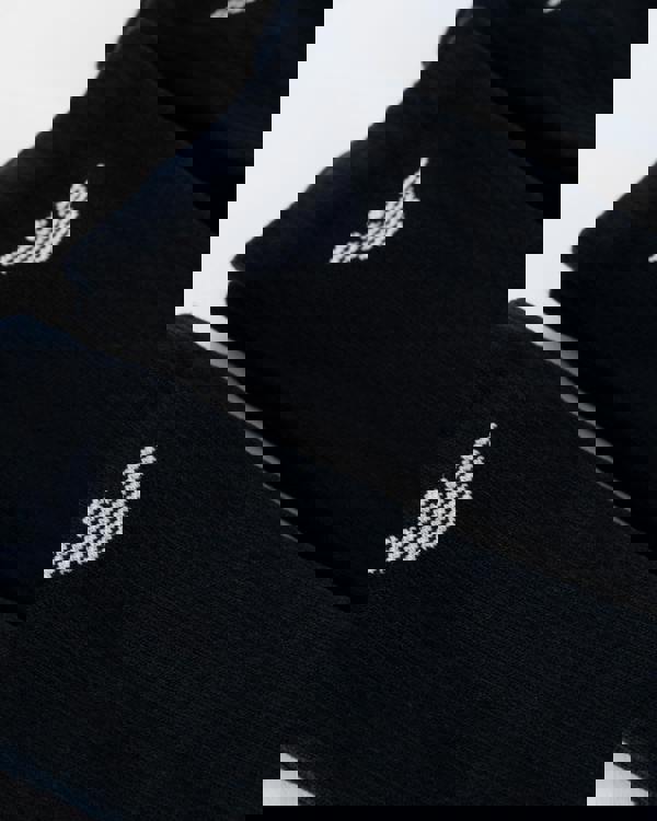 Emporio Armani 3-Pack Mens Eagle Logo Socks - Blue/Blue/Blue