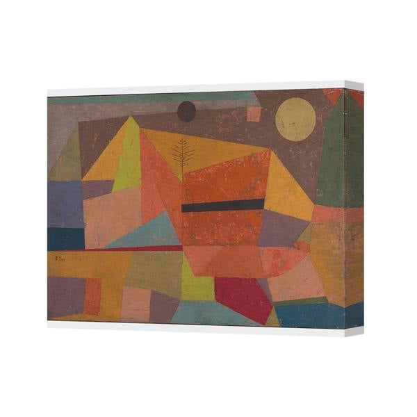 Benjamin Tate Design Abstract Geometric Canvas Wall Art Modern Painting With Earthy Tones 5507