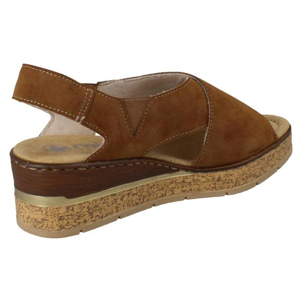 Rieker Ladies Rieker Wedge Sandals 63782