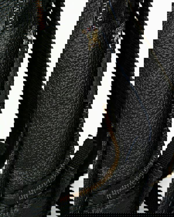 Gabicci AGABB03 Leather Jordan Rucksack BLACK