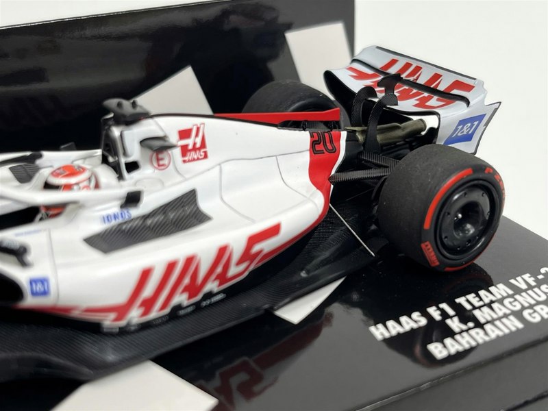 Minichamps Kevin Magnussen Haas F1 Team VF-22 Bahrain GP 2022 1:43 Scale 417220120