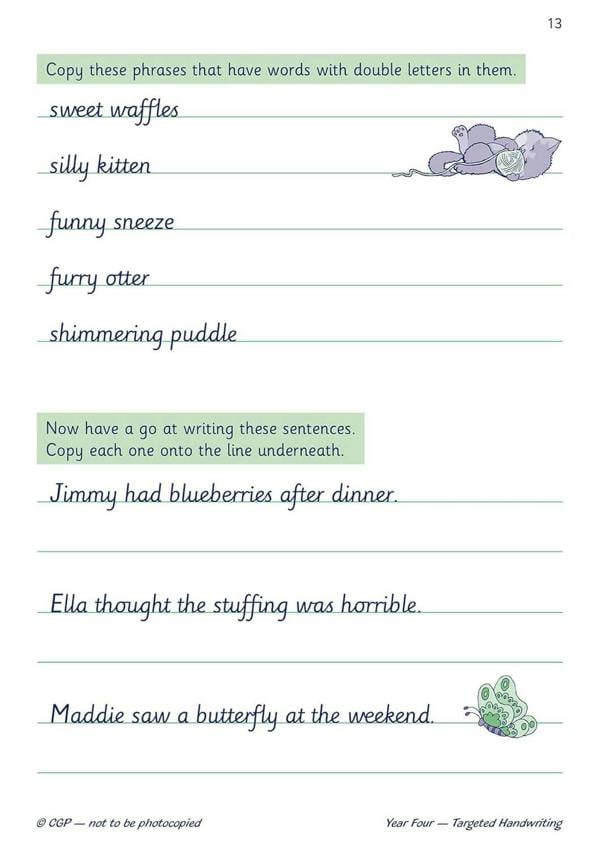 CGP KS2 Year 4 Workbook Bundle – Ages 8-9 (Grammar Punctuation and Spelling, Reading Comprehension, Handwriting, Maths)