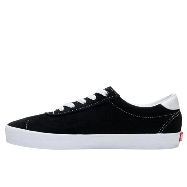 Vans Sport Low Black White Casual Trainers UK 3