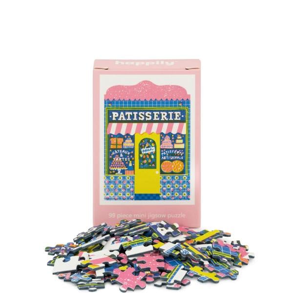 Happily Puzzles Patisserie - 99 Piece Mini Jigsaw Puzzle