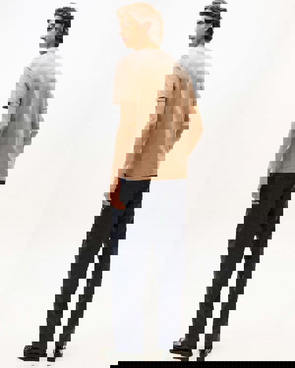 Tommy Hilfiger Essential Seasonal Regular Fit Solid Mens T-Shirt - Coastal Taupe