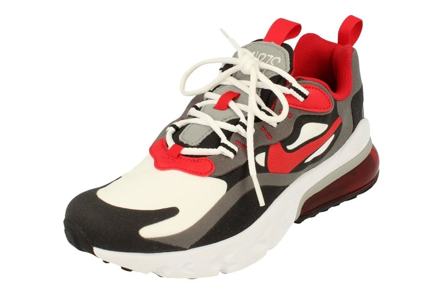 Nike Air Max 270 React GS Bq0103 011 - Iron Grey University Red Black 011 - Photo 0