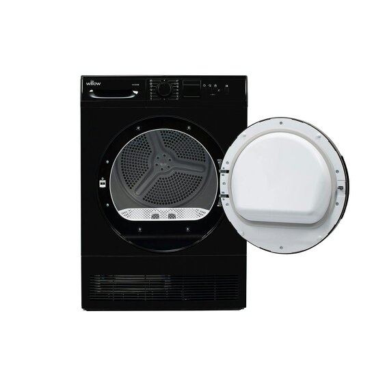 Willow 8kg Condenser Dryer WCD8B - Black