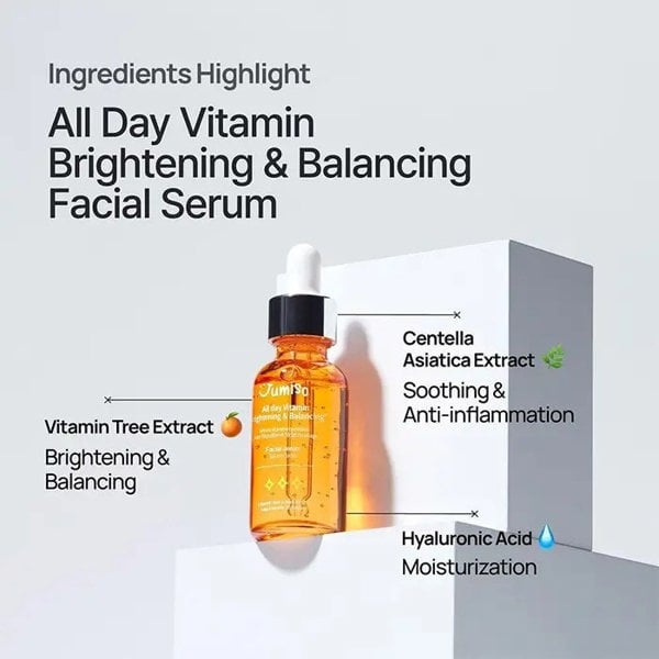 JUMISO All Day Vitamin Brightening & Balancing Serum 50ml (Jumbo)