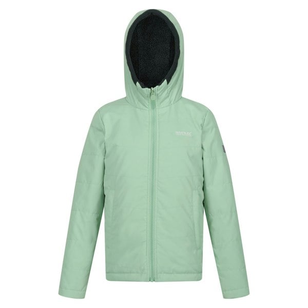 Regatta Childrens/Kids Kyrell Plain Reversible Jacket - Quiet Green/Darkest Spruce