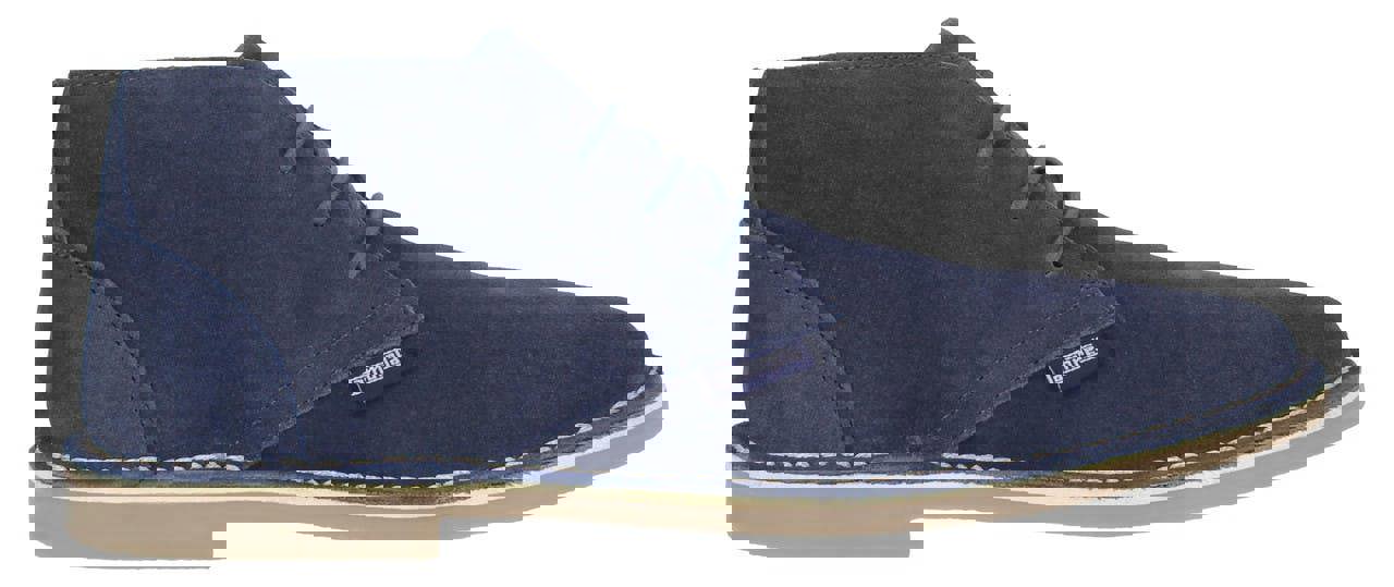 Lambretta Chiswick Mens Classic Lace Up Suede Desert Ankle Boots