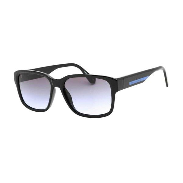 Calvin Klein Mens Square Sunglasses - Black/Violet - 