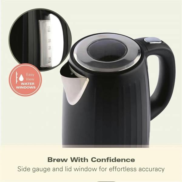 Hamilton Beach Harmony 1.7L Kettle - Espresso