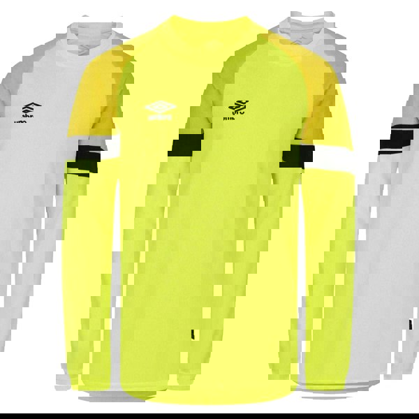 Umbro Childrens/Kids Goalkeeper Jersey - Yellow/Black