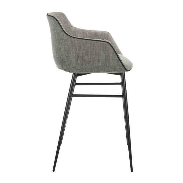 Angel Cerdá Grey Fabric Stool 4089