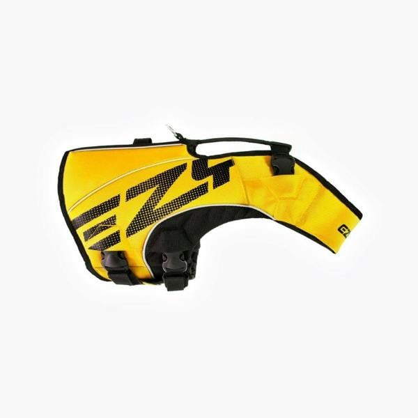 EzyDog DFD X2 Boost Dog Life Jacket in Yellow
