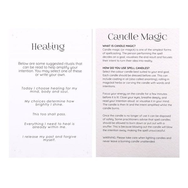 Serano Pack of 12 Healing Spell Candles