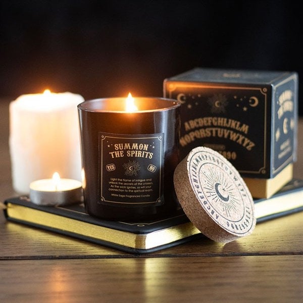 Serano Summon the Spirits Talking Board White Sage Candle