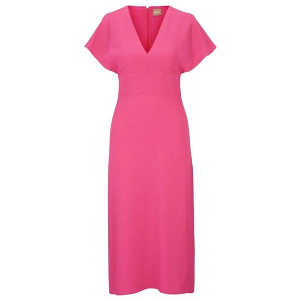 Boss Womens/Ladies Dawinga Casual Dress - Pink