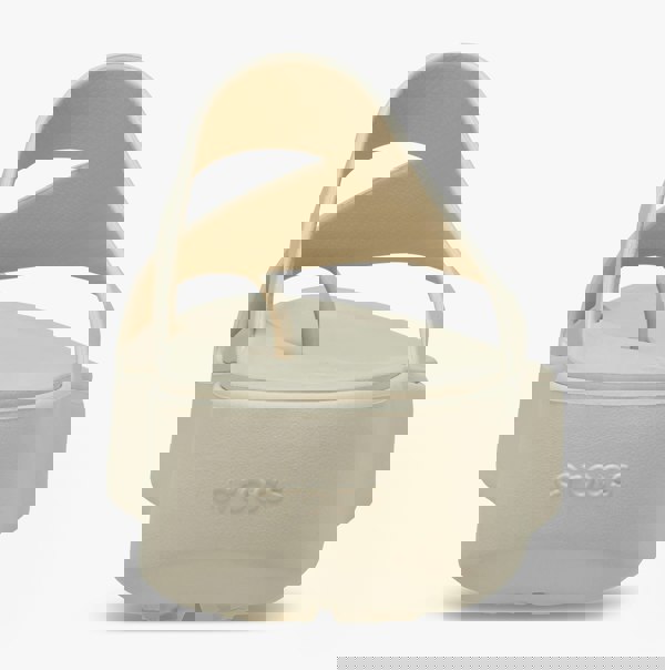 Crocs 210834-0LH GETAWAY PLATFORM TOE LOOP Womens Sandals Sandstone