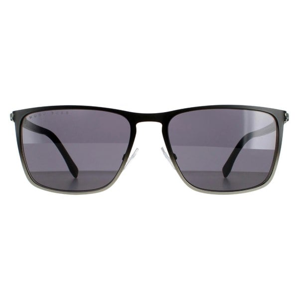Hugo Boss Sunglasses BOSS 1004/S O6W IR Black Ruthenium and Dark Grey Grey