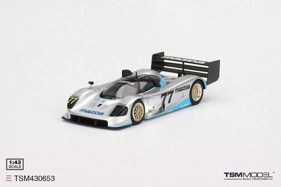MCSlots Mazda RX-792P #77 Mazda Motorsport 1992 IMSA Road America 2Hrs 1:43 Scale TSM430653