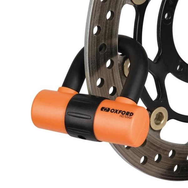 Oxford HD MAX Disc Rotor Lock Orange