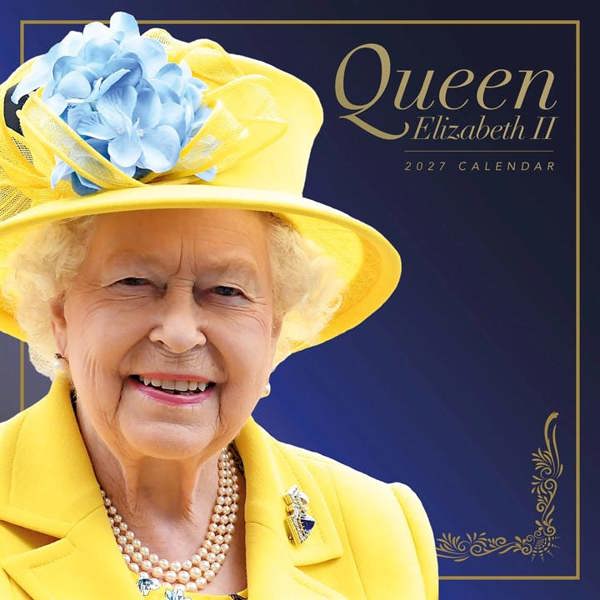 Queen Elizabeth II Calendar 2027, Wall Calendars, Month To View, History & Literature, Gift