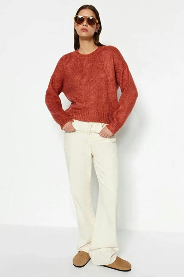 Hoxton Gal Wrap Knit Sweater