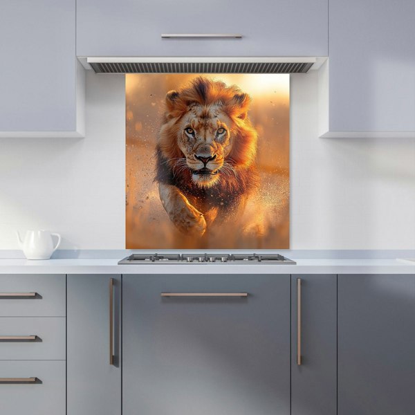 Warren Reed Lion Kitchen Splashback - 00003