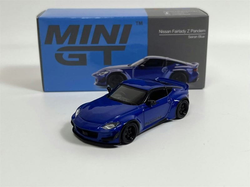 Mini GT Nissan Fairlady Z Pandem Seiran Blue RHD 1:64 Mini GT MGT00778R