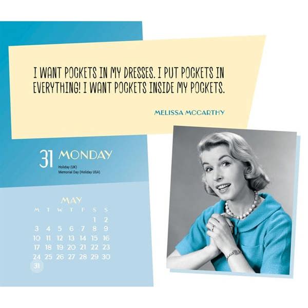 Wit Of Women Desk Calendar 2027, Desk Calendars, Day To View, Humour, Gift