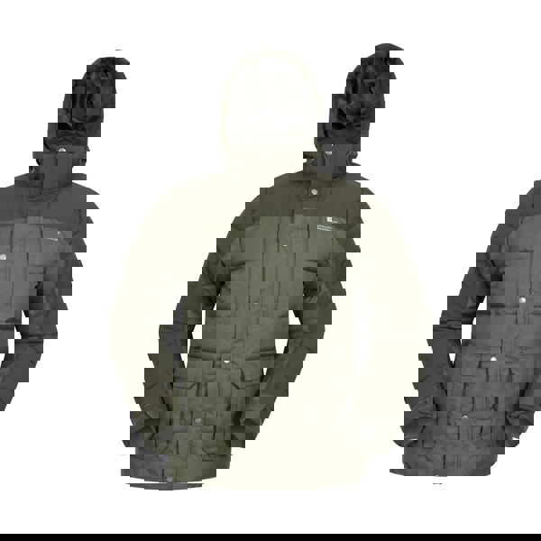 Mountain Warehouse Mens Shock Padded Jacket - Khaki Green