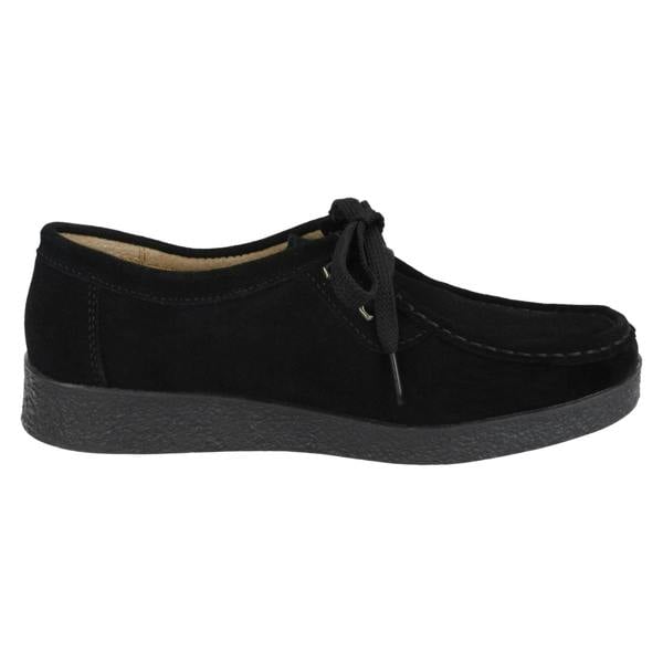 Eaze Ladies Eaze Flat Casual Lace Up Shoes