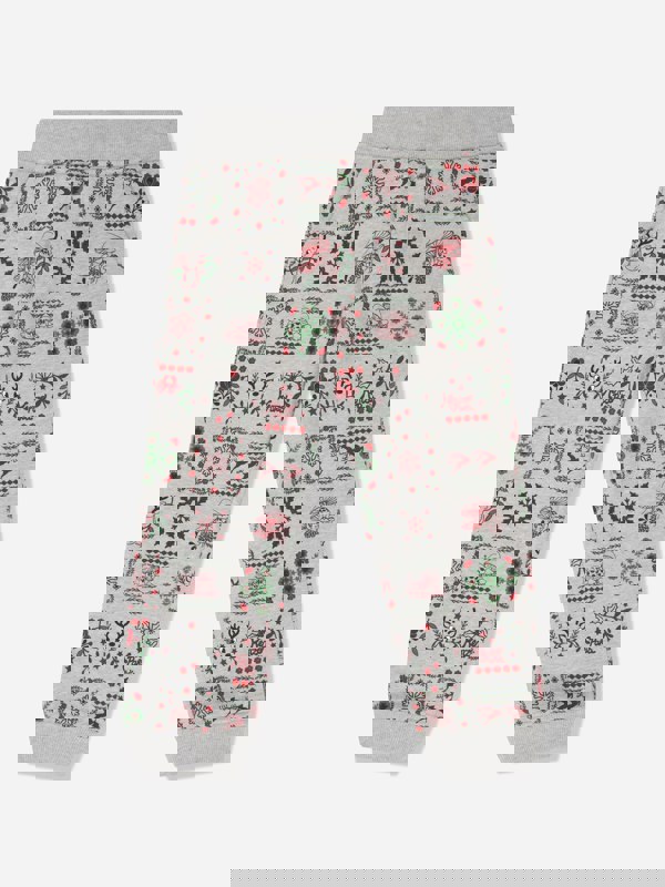 KENZO KIDS KENZO Boys Seasonal Print Joggers in Grey