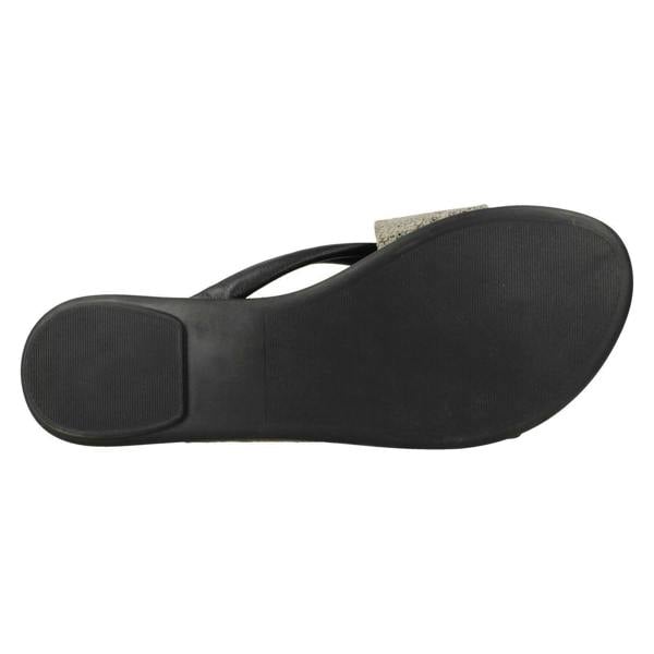Leather Collection Ladies Leather Collection Toepost Sandals