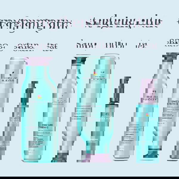 Pureology Strength Cure Shampoo Conditioner Serum