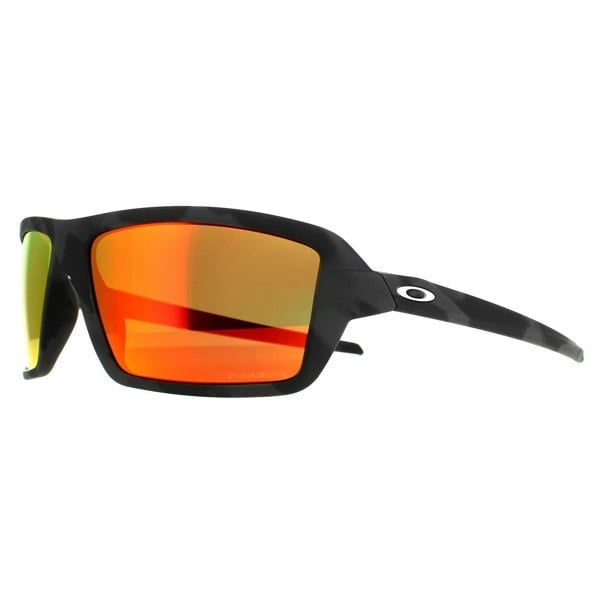 Oakley Sunglasses Cables OO9129-04 Black Camo Prizm Ruby