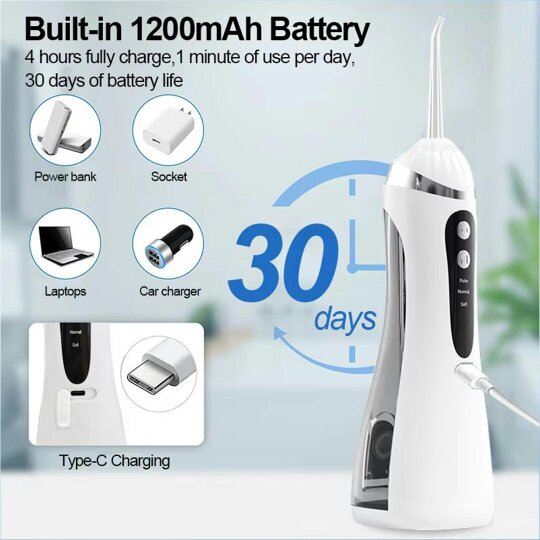 Havendro Ultrasonic Tooth Cleaner Electric Dental Scaler Tartar Plaque Calculus Remover