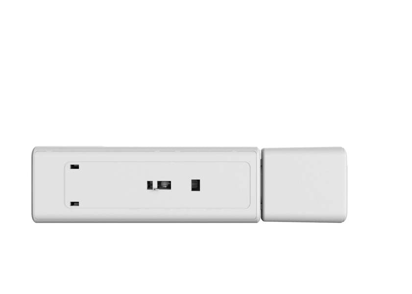 ENER-J Wireless Kinetic Door Switch - Easy Lighting Control for Doors, Drawers, and Cabinets, IP56 Rated, White Body