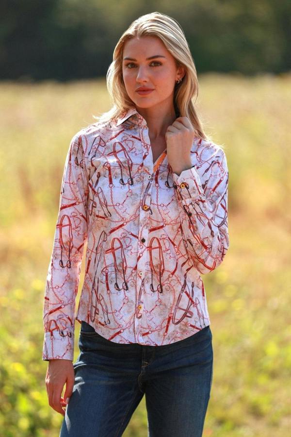 SNAFFLE WOMENS PRINT SHIRT – Premium Men's Patterned Shirt by Claudio Lugli | Bold Design, Tailored Fit, Best Printed Shirts