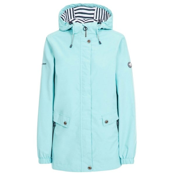 Trespass Women's Flourish Waterproof Jacket - Aquamarine